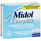 Midol Max Strength Menstural Form 24 Ct (2 Pack)