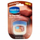 Vaseline Lip Therapy Cocoa Butter, .25 oz (Bulk Pack of 4)