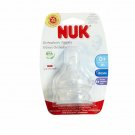 NUK Orthodontic Nipples 0M+ Medium Flow Silicone BPA Free, 2 ct, 16 Pack