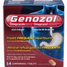 Genozol Omeprazole Acid Reducer 20 mg Tablets, 14 Count