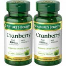 Nature's Bounty Cranberry Fruit 4200 mg, Plus Vitamin C, 120 Softgels (Pack...