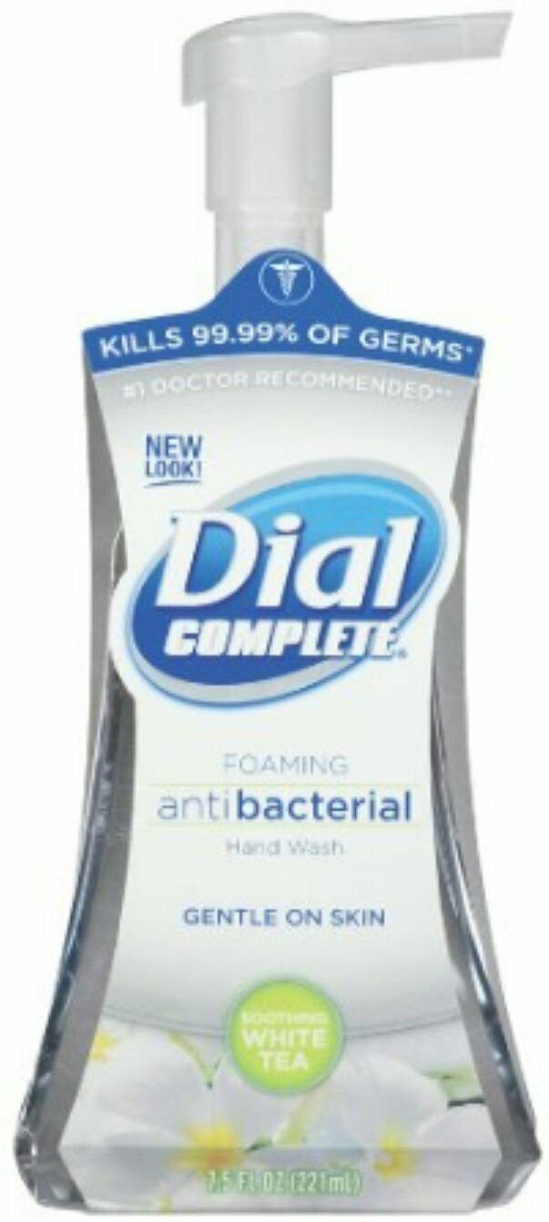 Dial Complete Foaming Hand Wash Soothing White Tea 7.50 oz (Bulk Pack of 5)
