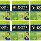 Airborne Original Immune Support Effervescent Tablets, Lemon-Lime, 10Ct (PACK 6)