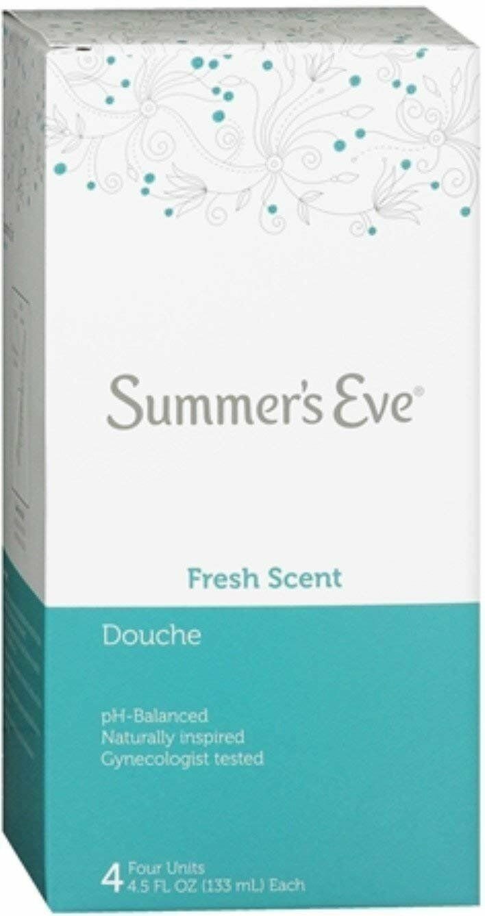 Summer's Eve Douche Fresh Scent 4 Each (Bulk Pack of 5)