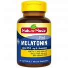 Nature Made Melatonin + L-Theanine 200mg Dietary Supplement, 60 Softgel, 12 Pack