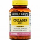 Mason Collagen 1,500 Hair Skin Nail Dietary Supplement 120 Capsules, 4 Pack