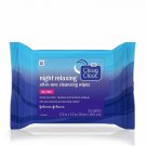 Clean & Clear Night Relaxing All-In-One Facial Cleansing Wipes, 25 Count,...