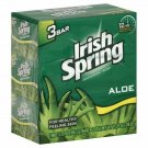 Irish Spring Aloe Vera Deodorant Bar Soap For Healthy Feeling Skin 3 Ct, 3 Pack