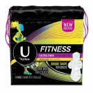 U by Kotex Fitness, Ultra Thin Pads with Wings Regular, 15 count