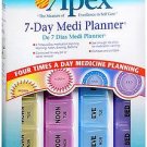 Apex 7-Day Medi Planner 4 Times a Day Medication Planning 1 Ea (Bulk Pack of 2)