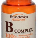 Sundown Naturals B-Complex, Tablets 100 ea (Bulk Pack of 5)