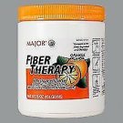 Major Fiber Therapy Powder, Orange Flavor - 16 oz, Bulk Pack of 6