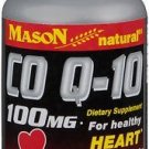 Mason Natural Co Q-10 100 mg Softgels - 30 ct, Bulk Pack of 2