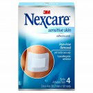 Nexcare Sensitive Skin Adhesive Pads 4 ea (Bulk Pack of 4)