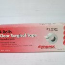TAPE SURGICAL TRANSPARENT (4) Size: 3"X10YD [Health and Beauty]