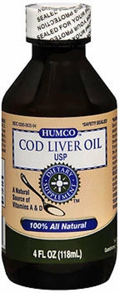 Cod Liver Oil, 4oz (2 Pack) Bulk