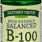 Nature's Truth High Potency Balanced B-100 B- Complex Quick Release Capsules...