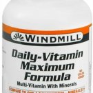 Windmill Daily Vitamin Tablets Maximum Formula 100 Tablets (Bulk Pack of 2)