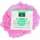 Earth Therapeutics Hydro Body Sponge with Hand Strap Pink Exfoliating, 6 Pack