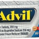 Advil Ibuprofen Film-Coated Tablets - 80 Tablets, Bulk Pack of 5