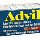 Advil Tabs 100s Size 100s Advil Pain Relief Tablets