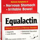 Equalactin Citrus Flavored Chewable Tablets for Nervous Stomach 24 ct (6 Pack) Bulk