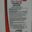 Avpak Vitamin D3 Tablets 5000IU, 50 Count (3 Pack) Bulk