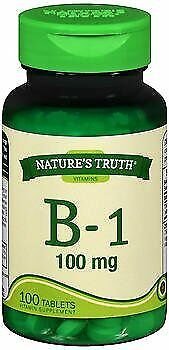 Nature's Truth B-1 100 mg - 100 Tablets, Bulk Pack of 5