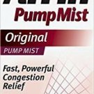 Afrin Pump Mist 12 Hour Relief, Original, 0.5 fl oz (Bulk Pack of 6)