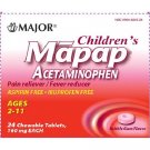 Major Junior 160mg Rapid Chewable Bubblegum Tabs 24 Count, 5 Pack