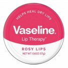 Vaseline Lip Therapy Lip Balm, Rosy Lips 0.6 oz (Bulk Pack of 7)
