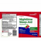 Leader Nighttime Sleep Aid, Berry, 12oz. Bottle (Bulk Pack of 4)