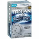 Trojan Pure Ecstasy Ultrasmooth 10 Ct, Bulk Pack of 12