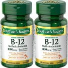 Natures Bounty Methylcobalamin B12 Microlozenge Tablets, 1000 mcg, 120 Count...