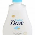 Dove Baby Tip To Toe Wash Rich Moisture Hypoallergenic Tear Free 13 fl oz (24PK)
