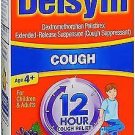 Delsym Children's 12 Hour Cough Relief Liquid Grape Flavored 3 oz (Bulk Pack of 4)