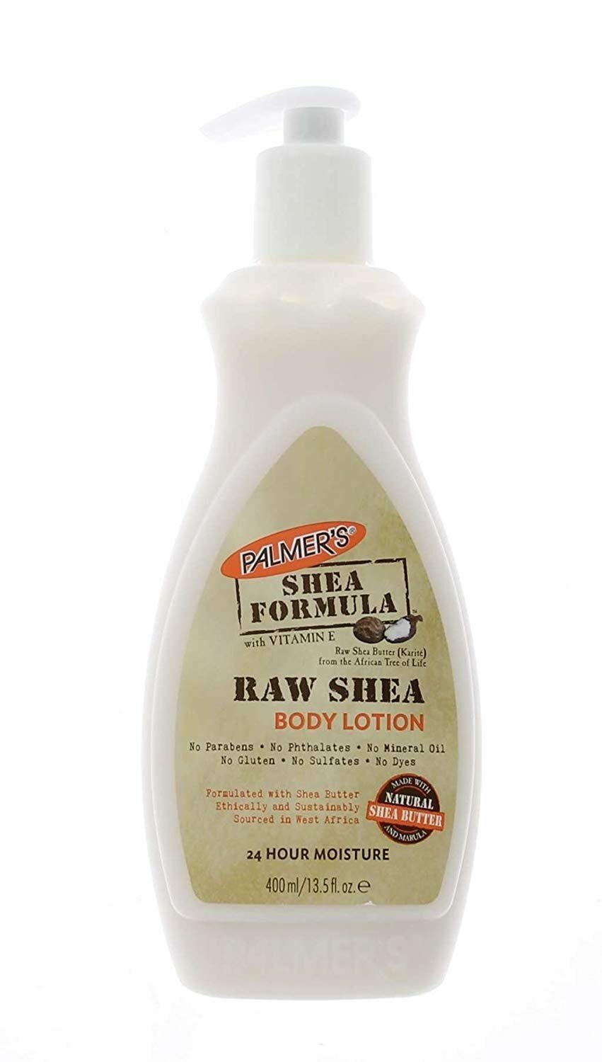 Palmer's Shea Formula Raw Shea Body Lotion, Pump 13.50 oz (Bulk Pack of 2)