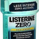Listerine Zero Clean Mint Mouthwash - 33.8 oz, Bulk Pack of 4