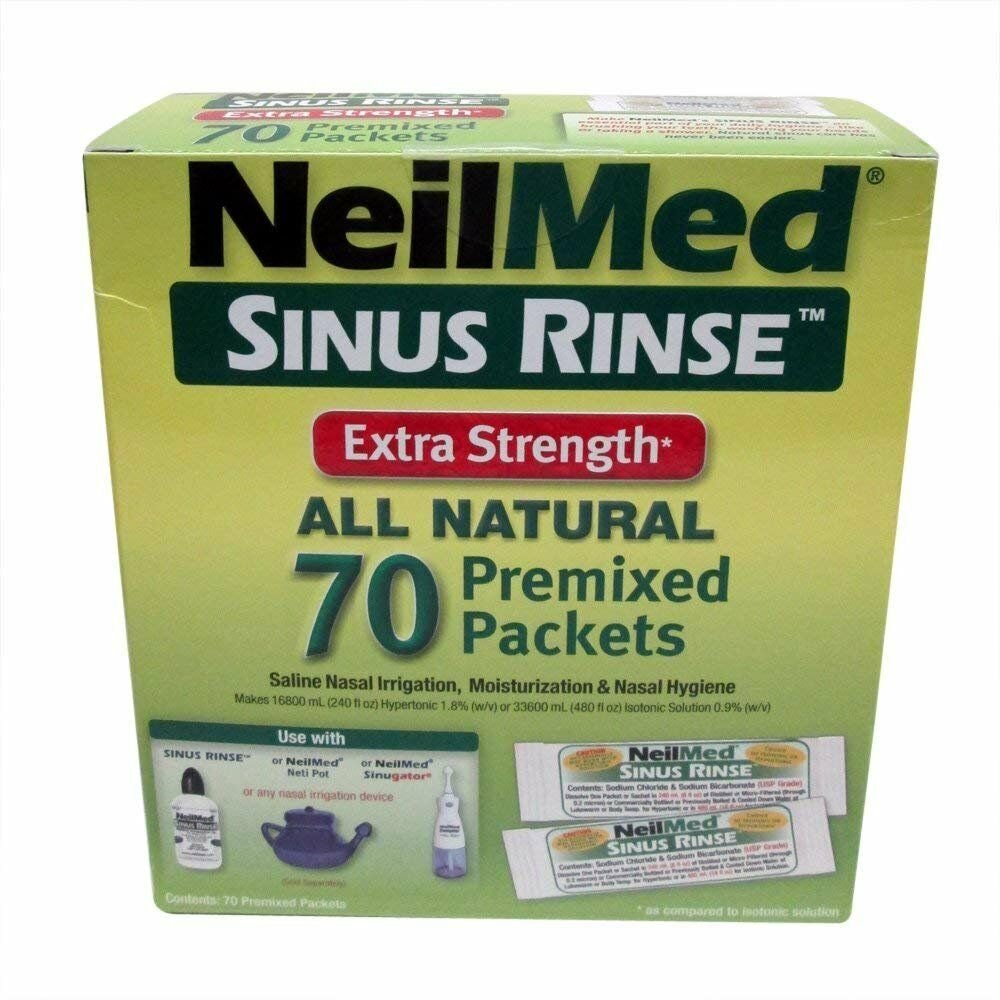 SINUS RINSE HYPERTONIC PACKETS 70