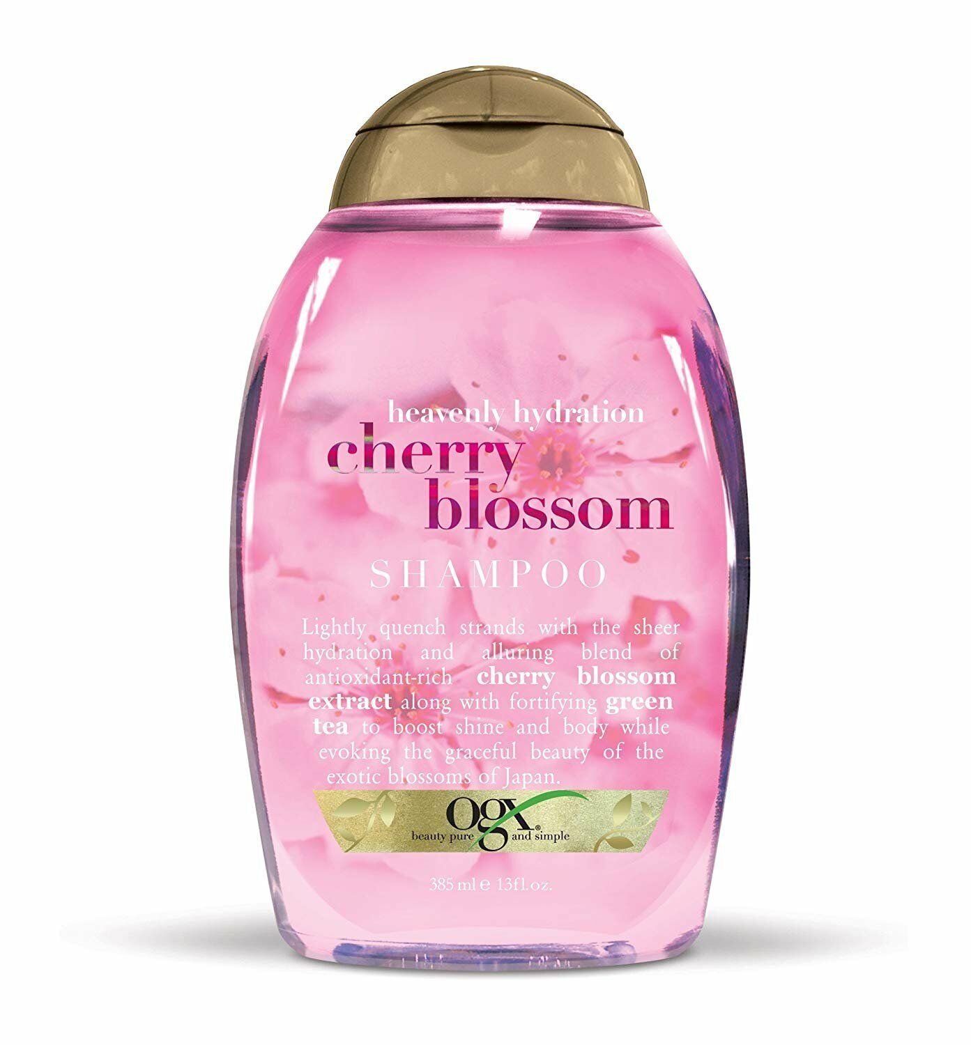 OGX Heavenly Hydration Cherry Blossom Shampoo 13 Ounce (Bulk Pack of 6); Sulfate...