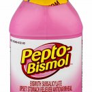Pepto-Bismol 5 Symptom Digestive Relief Upset Stomach Reliever 8 oz (Bulk Pack of 12)