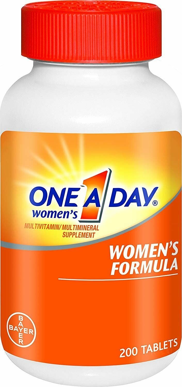 One A Day Womens Multivitamin 200 Count Bulk Pack Of 3