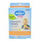 Hyland's Baby Vitamin C Quick Dissolving Tablets, Natural Lemon 125 ea (Pack of 2)