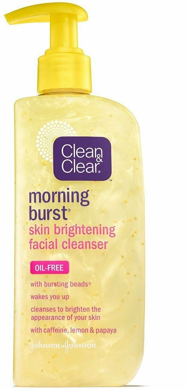 Clean & Clear Morning Burst Skin Brightening Face Cleanser Oil Free