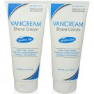 Vanicream Shave Cream For Sensitive Skin 6 oz (Bulk Pack of 2)