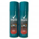 Degree Men Sport Antiperspirant Deodorant Dry Protection 48 Hour 6 Ounce 2 Pack