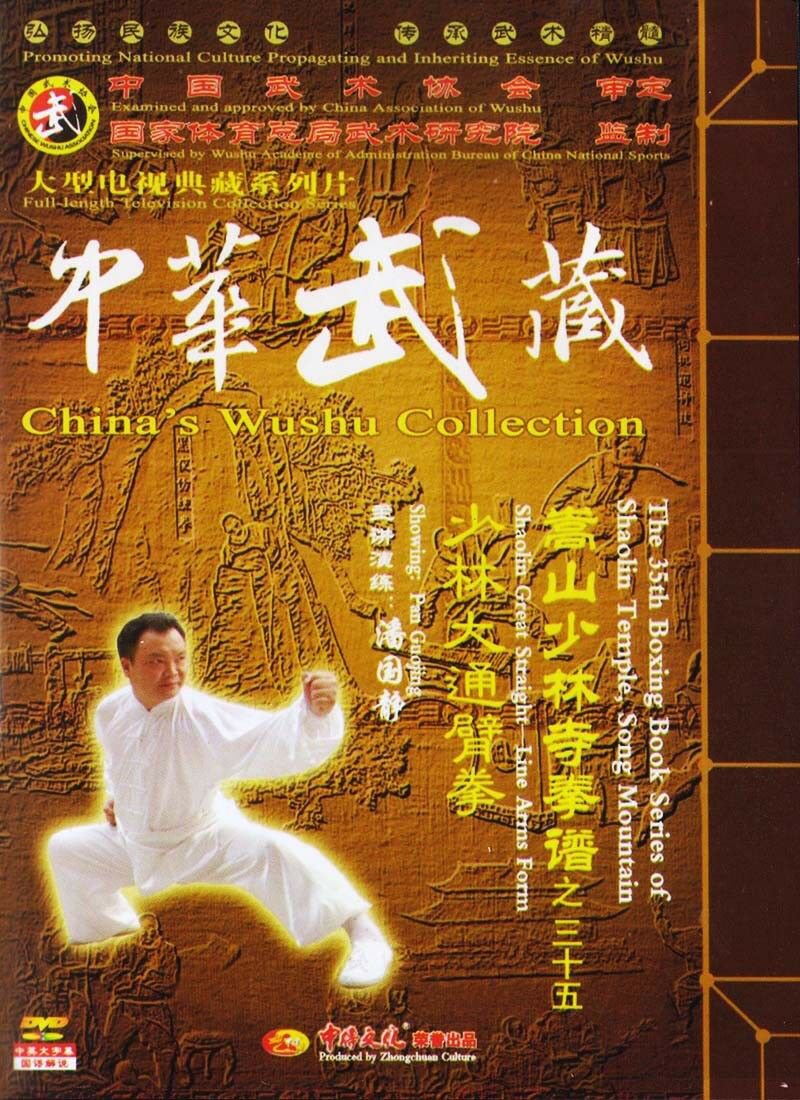 Songshan Shaolin Great Straight Line Arms Form by Pan Guojing DVD - No.035
