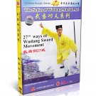 DW133-03 Chinese Kungfu Martial Art 27th ways of Wudang Sword Movement by Yue Wu DVD DW133-03 Chinese Kungfu Martial Art 27th ways of Wudang Sword Movement by Yue Wu DVD