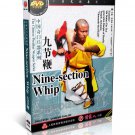 DW116-03 ShaoLin Kongfu Chinese Peculiar Weapon Series 9 section Whip by Shi Debiao DVD