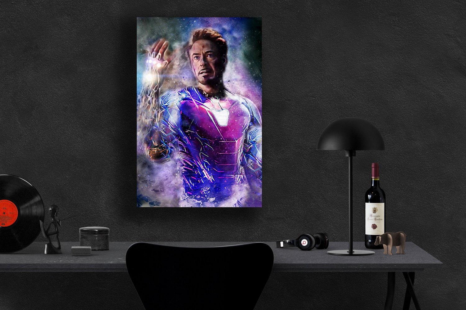 Avengers Endgame, Iron Man, Tony Stark, Robert Downey Jr, 13x19 inches Canvas Print